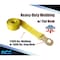 Tie 4 Safe 2" x 8' Ratchet Tie Down Strap w/ Flat Snap Hook Car Auto Hauler Tow Truck Yellow, 4PK RT48-8-Y-C-4 - alternate 4